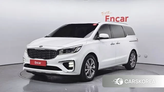 Kia The New Carnival 2019 Белый из Кореи