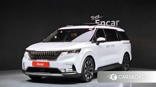 Kia Carnival 4th generation 2023 Белый из Кореи