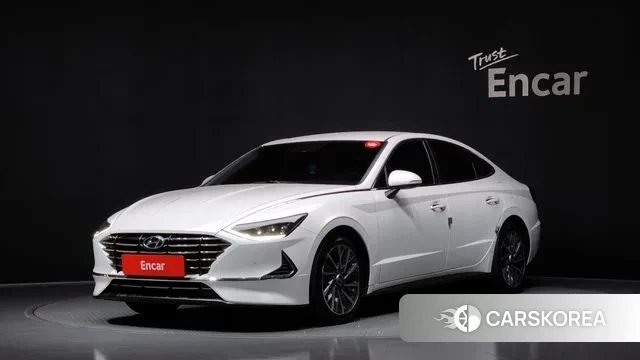 Hyundai Sonata (DN8) 2019 Белый из Кореи