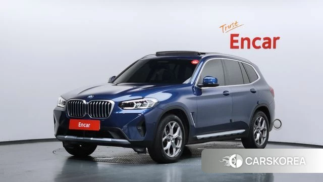 BMW X3 (G01) 2022 Синий из Кореи