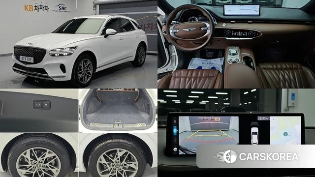 Genesis GV70 2021 Белый из Кореи