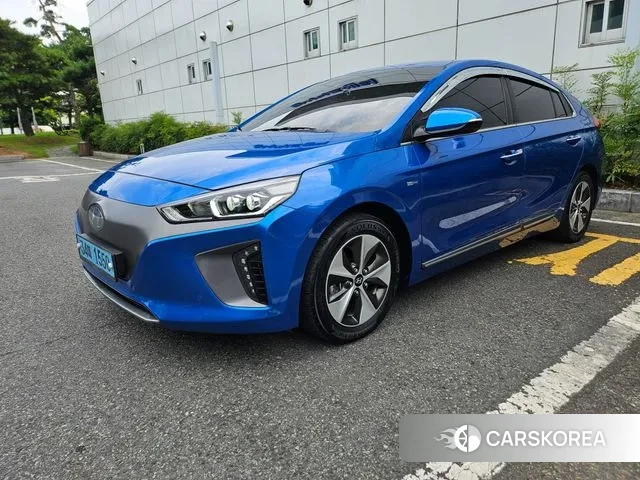 Hyundai Ionic Electric 2018 Синий из Кореи