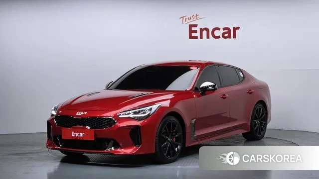Kia Stinger Meister 2022 Красный из Кореи