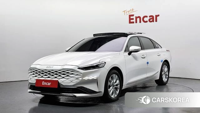 Kia K8 2022 Белый из Кореи