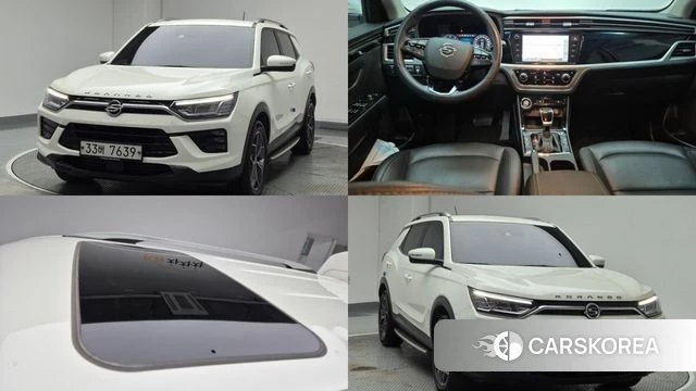 Ssangyong Beautiful Korando 2019 Белый из Кореи