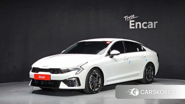 Kia The New K5 3rd generation 2024 Белый из Кореи