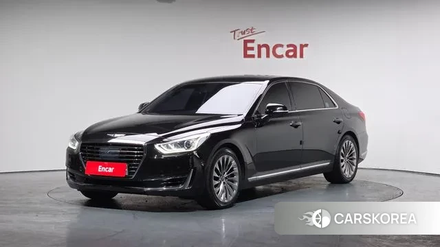 Genesis EQ900 2018 Черный из Кореи