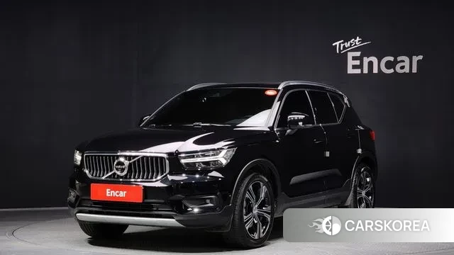 Volvo XC40 2019 Черный из Кореи