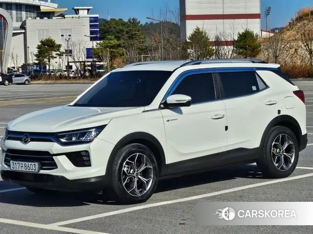 Ssangyong Beautiful Korando 2019 Белый из Кореи