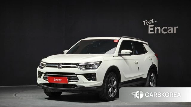 Ssangyong Beautiful Korando 2022 Белый из Кореи
