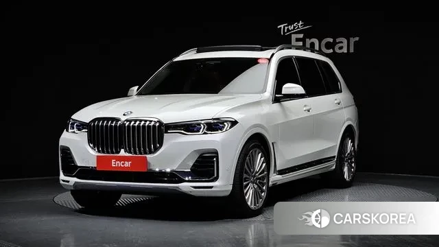 BMW X7 (G07) 2020 Белый из Кореи