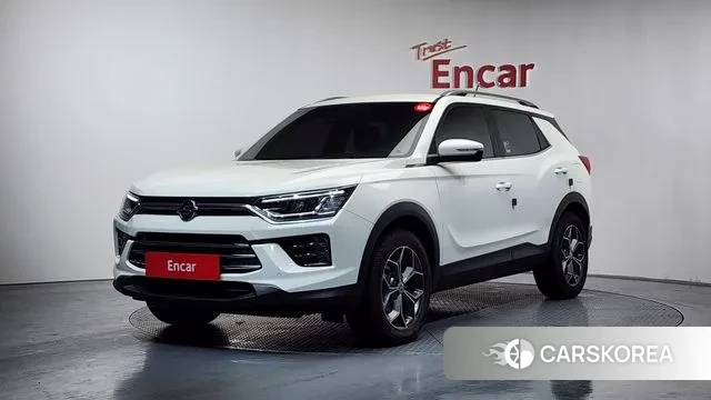 Ssangyong Beautiful Korando 2022 Белый из Кореи
