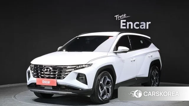 Hyundai Tucson Hybrid (NX4) 2023 Белый из Кореи