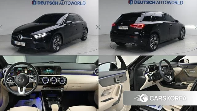 Mercedes-Benz A-Class W177 2022 Черный из Кореи