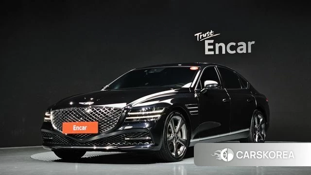 Genesis G80 (RG3) 2021 Черный из Кореи