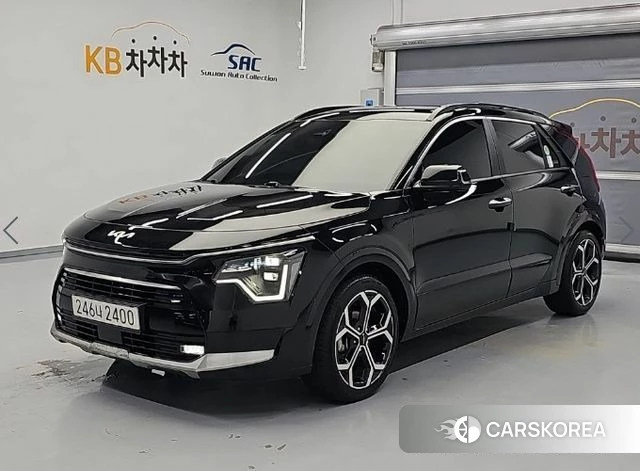 Kia Di Ol Nu Niro 2022 Черный из Кореи