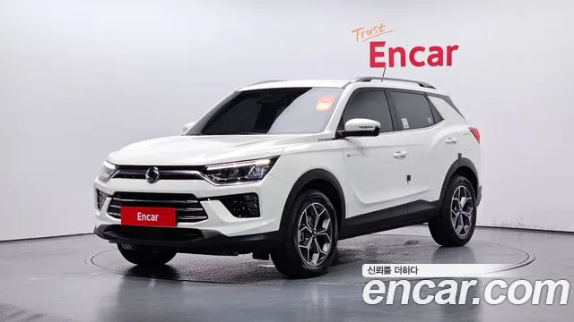 Ssangyong Beautiful Korando 2024 Белый из Кореи