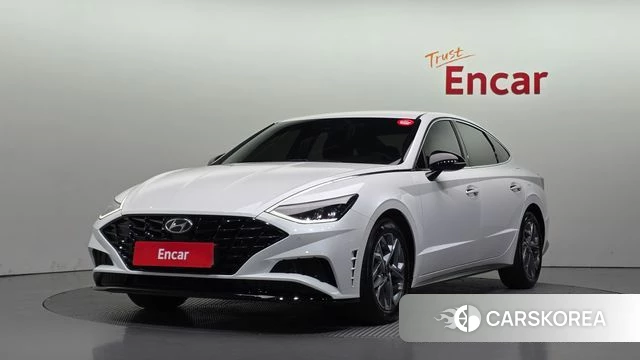 Hyundai Sonata (DN8) 2022 Белый из Кореи