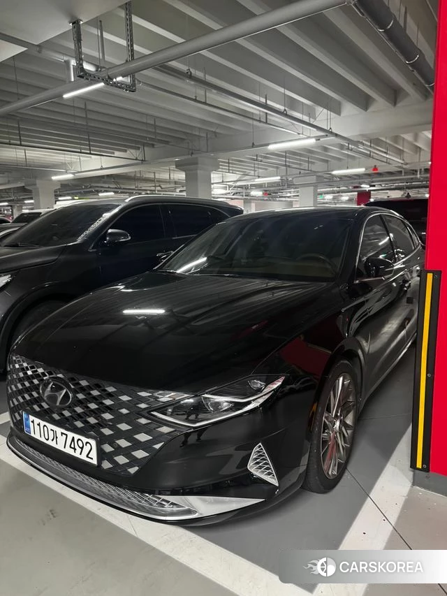 Hyundai The New Grandeur IG 2020 Черный из Кореи