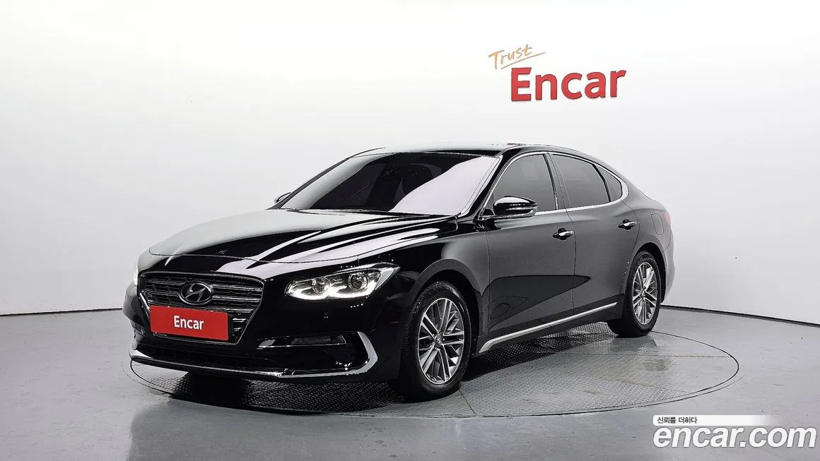 Hyundai Grandeur IG 2018 Черный из Кореи