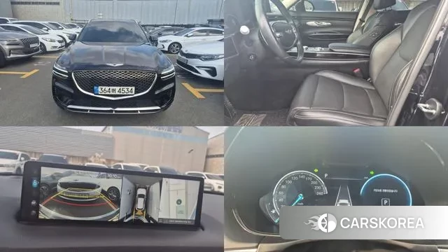 Genesis GV70 2022 Черный из Кореи