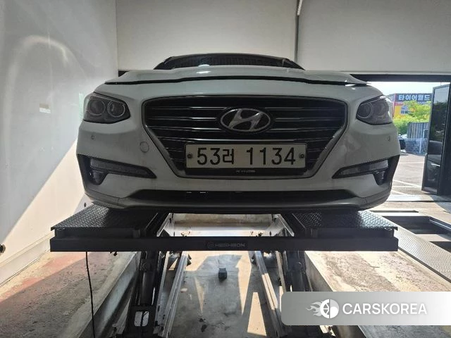 Hyundai Grandeur IG 2018 Белый из Кореи