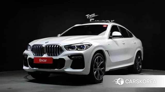 BMW X6 (G06) 2021 Белый из Кореи