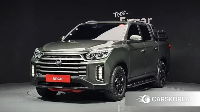 Ssangyong The New Rexton Sport 2022 Светло-зеленый из Кореи