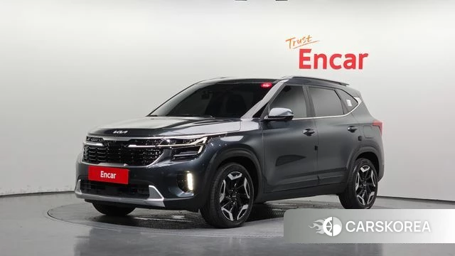 Kia The New Seltos 2023 Серый из Кореи