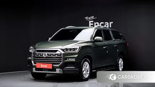 Ssangyong The New Rexton Sport 2024 Темно-зеленый из Кореи