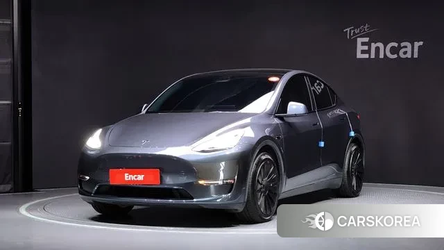 Tesla Model Y 2022 Серый из Кореи