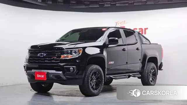 Chevrolet (GM Daewoo) Real New Colorado 2021 Черный из Кореи