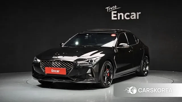 Genesis G70 2018 Черный из Кореи