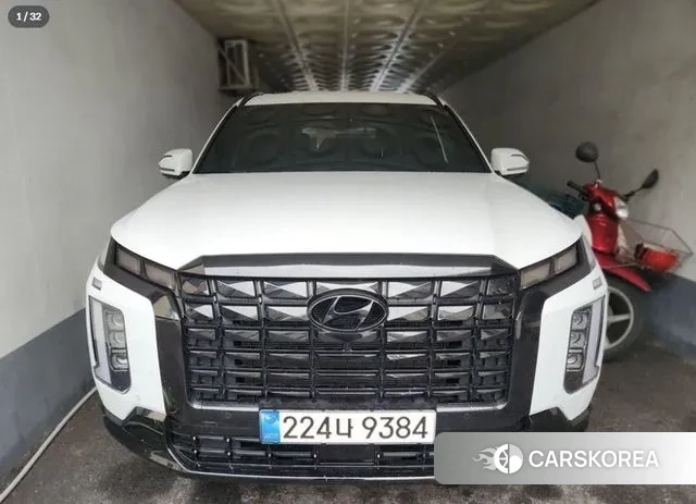 Hyundai The New Palisade 2023 Белый из Кореи