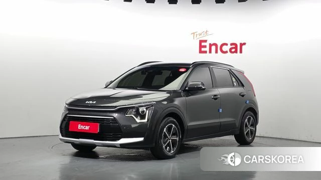 Kia Di Ol Nu Niro 2023 Серый из Кореи