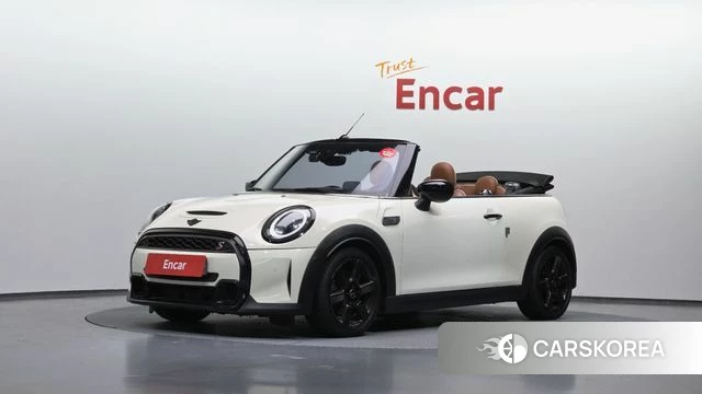 Mini Cooper S Convertible 2022 Жемчужный цвет из Кореи