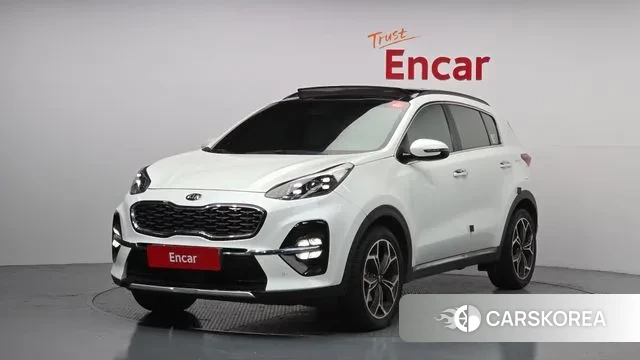 Kia Sportage The Bold 2019 Белый из Кореи