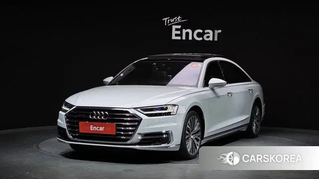 Audi A8 (D5) 2020 Белый из Кореи