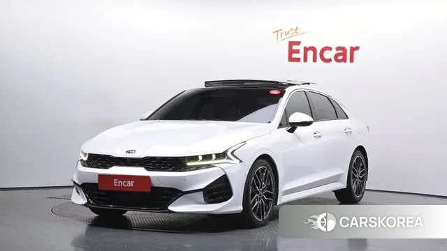 Kia K5 3rd generation 2021 Белый из Кореи