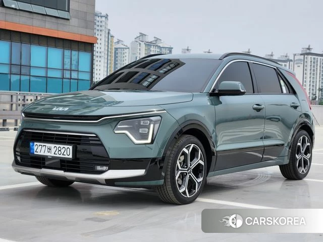 Kia Di Ol Nu Niro 2022 Небесно-голубой из Кореи