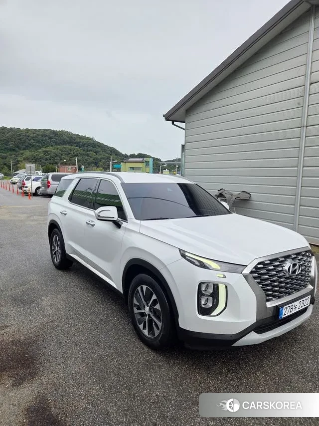 Hyundai Palisade 2019 Белый из Кореи