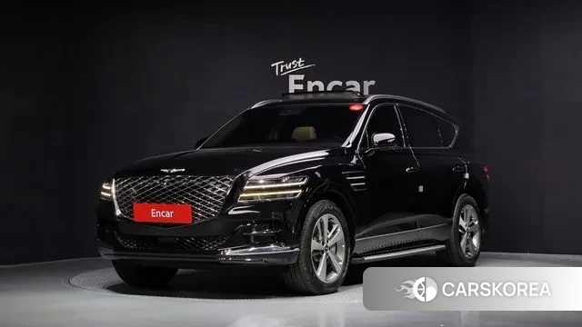 Genesis GV80 2021 Черный из Кореи