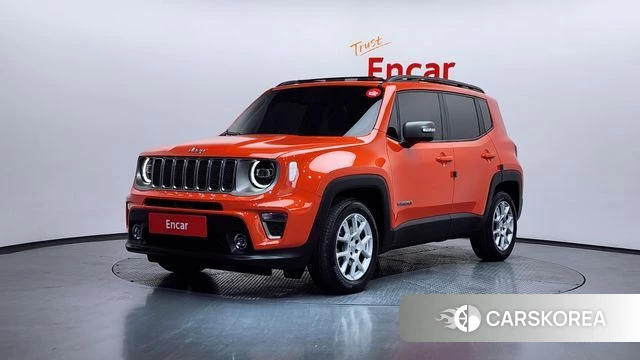 Jeep Renegade 2021 Оранжевый из Кореи