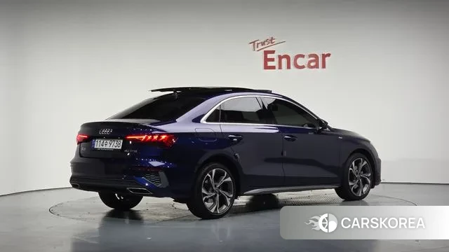 Audi A3 (8Y) 2023 Синий из Кореи