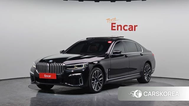 BMW 7 Series (G11) 2020 Черный из Кореи