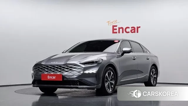 Kia K8 Hybrid 2021 Серебристо-серый из Кореи