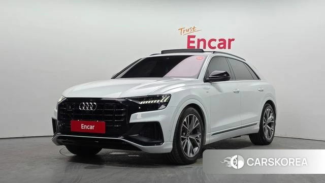 Audi Q8 (4M) 2021 Белый из Кореи