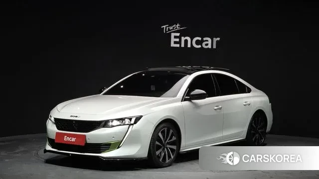 Peugeot 508 second Generation 2020 Белый из Кореи