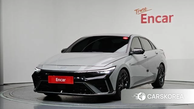 Hyundai The New Avante (CN7) 2024 Серебристо-серый из Кореи