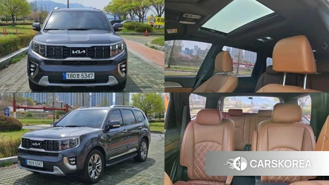 Kia Mohave Master 2022 Серый из Кореи